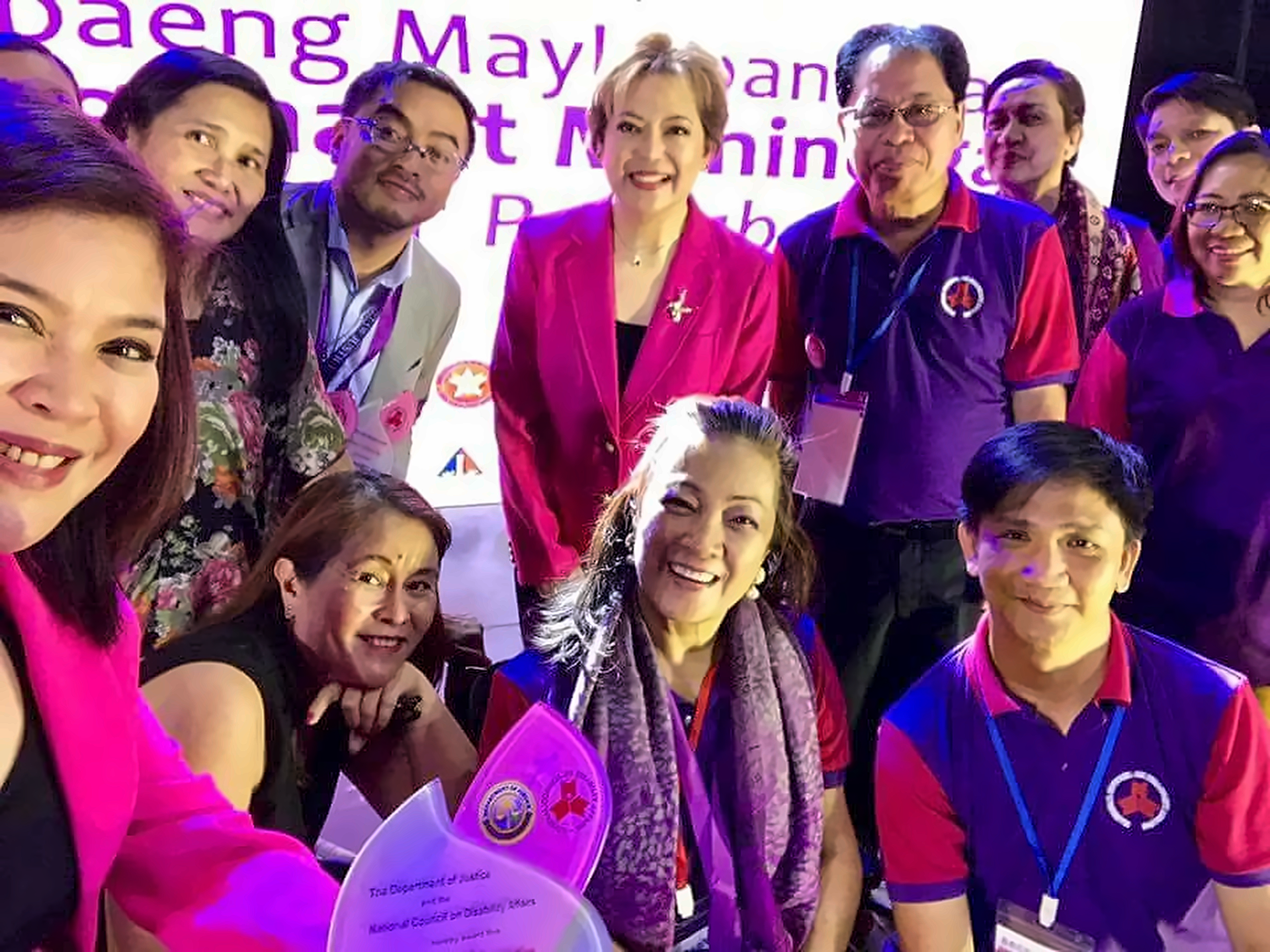 Photo from an MCV speaking event